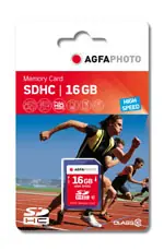 Letzte Chance AgfaPhoto SDHC 16 GB Class10