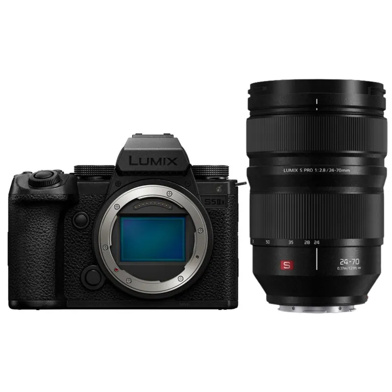 Mega-Angebot Panasonic LUMIX DC-S5 IIX (DC-S5M2XKE) + LUMIX S Pro 24-70mm 1:2,8 (S-E2470E)