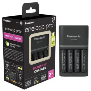 Rabatt Panasonic eneloop BQCC55 inkl. 4xAA 2500 mAh Smart & Qucik Charger